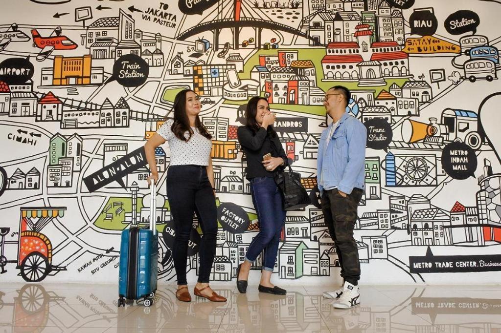 Fox Lite Hotel Metro Indah - Bandung Exteriör bild